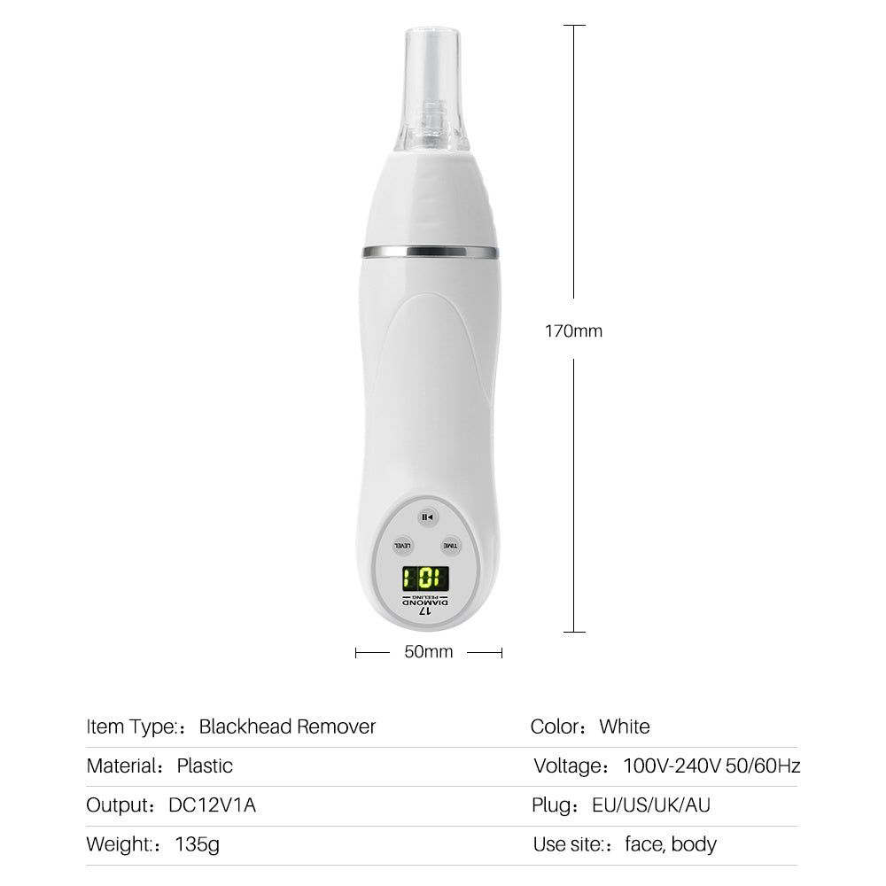 Electric pore suction