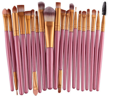 Makeup brush set