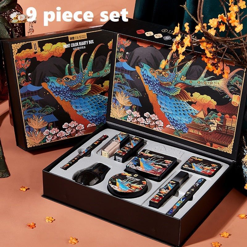 Elk Makeup Nine-piece Set